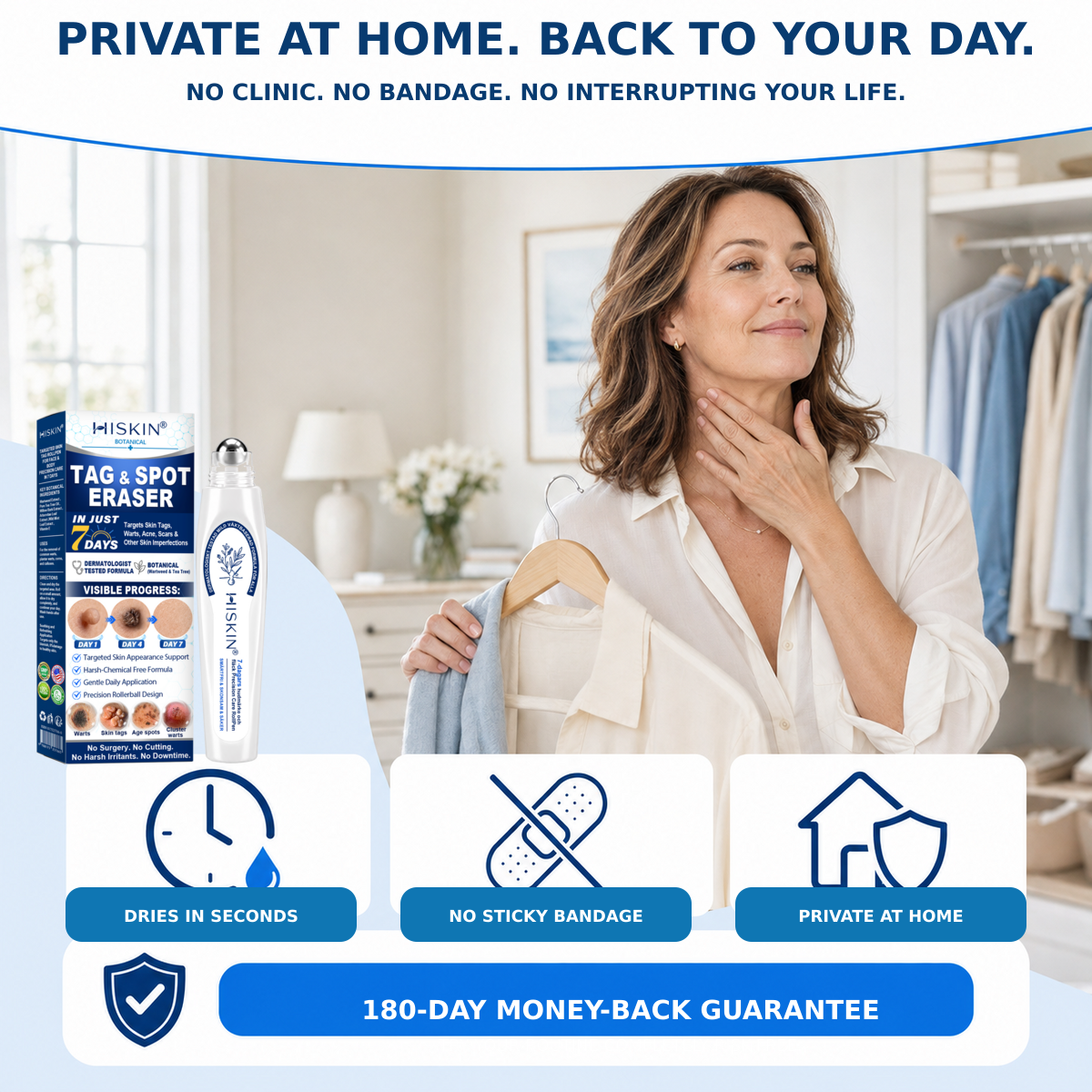 HISKIN® 7-Day Skin Tag & Spot Care Roller