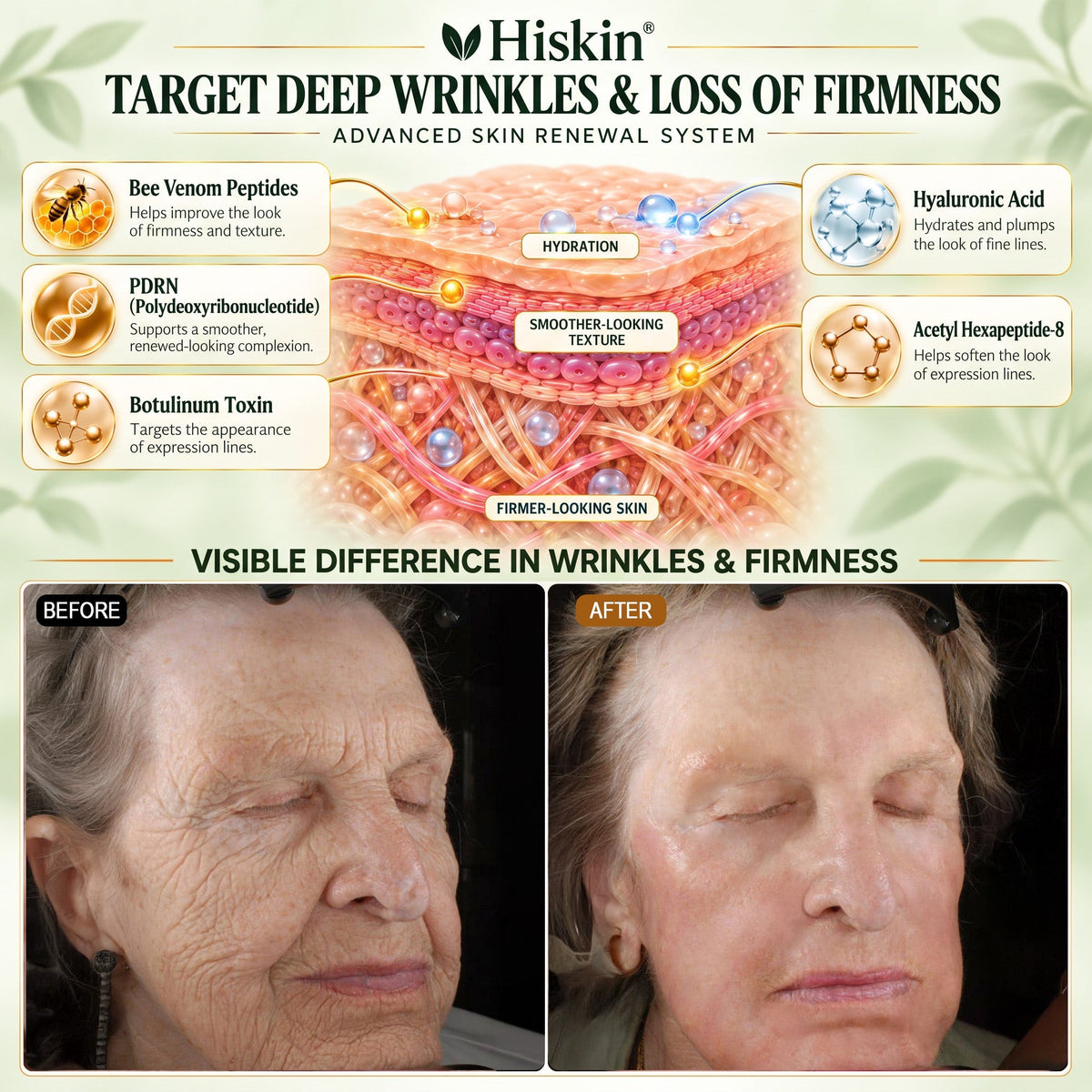 Hiskin® BeeAura Advanced Firming Stick