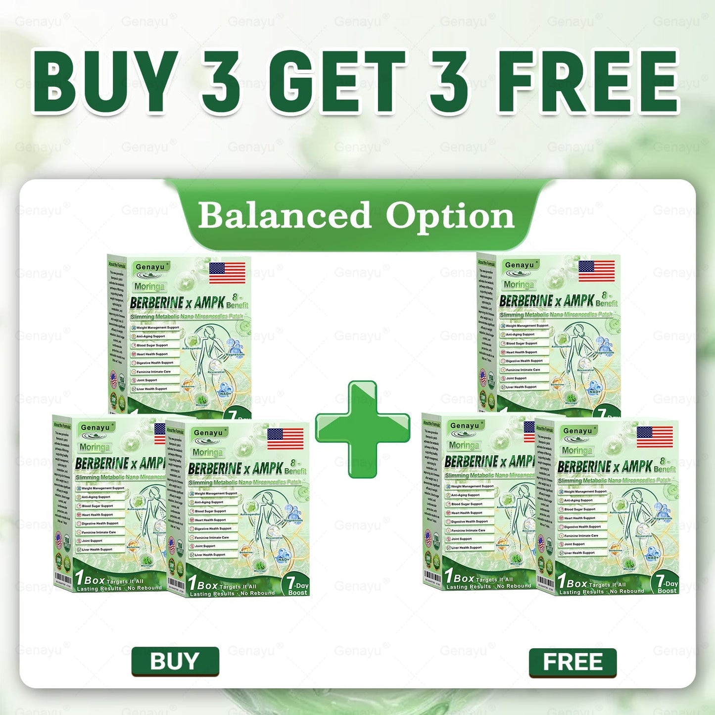 𝐆𝐞𝐧𝐚𝐲𝐮®Only 5 boxes left! We're offering you an additional 30% discount! Get yourself in shape and healthy. Miss out now, and you won't have another chance until next year.